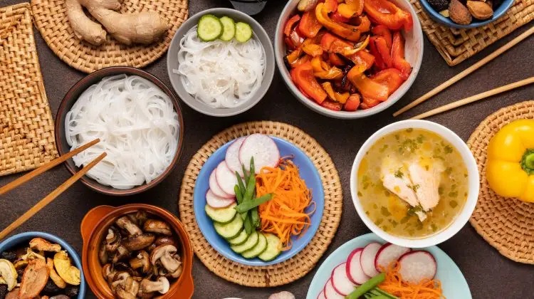 comida típica tailandesa